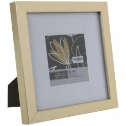 Gold Brushed Flat Frame