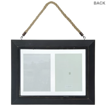 Distressed Black Wood Collage Wall Frame 5 Distressed Black Wood Collage Wall Frame - Image 3