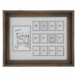 Enjoy The Journey K-12 Collage Wall Frame