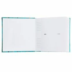 Outlet 😉 Teal Wood Plank Floral Photo Album - Large 🔥 -Scotch Shop 350Wx350H 1629914 b 0318