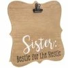 Best Sale 😉 Sister Ornate Wood Clip Frame 🎉