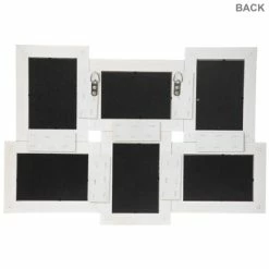 Brand new ???? Gray & White Barnwood Collage Wall Frame ✔️ -Scotch Shop 350Wx350H 1673474 b 1219 px