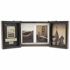 Black Hinged Wood Collage Frame -Scotch Shop 350Wx350H 1718501 a 1119 px