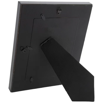 Black Wide Scoop Wood Frame 3 Black Wide Scoop Wood Frame - Image 2