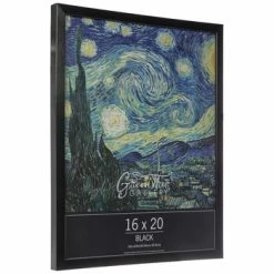 Black Wood Wall Frame - 16" X 20" -Scotch Shop 350Wx350H 1820646 a 0120 px
