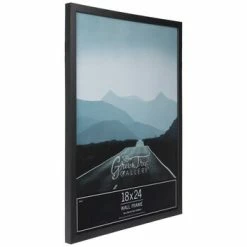 Black Wood Wall Frame -Scotch Shop 350Wx350H 1820653 b 0821 PX