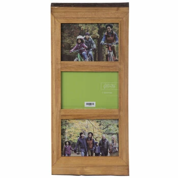 Rough Edge Wood Collage Wall Frame 3 Rough Edge Wood Collage Wall Frame