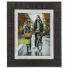 Black & White Rustic Wood Wall Frame - 8" X 10"
