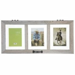Distressed Gray Float Collage Frame