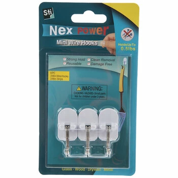 Coupon 👍 Mini Wire Adhesive Wall Hooks 👏 3 Coupon 👍 Mini Wire Adhesive Wall Hooks 👏