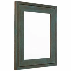 Turquoise Wash Wood Open Frame - 8" X 10" -Scotch Shop 350Wx350H 1915909 b 0721 PX