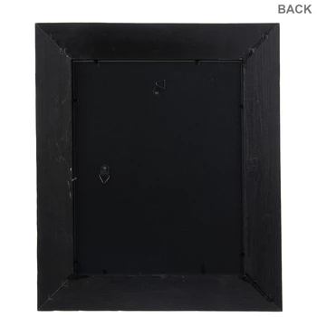 Black Distressed Wood Wall Frame - 8" X 10" 6 Black Distressed Wood Wall Frame - 8" X 10" - Image 4