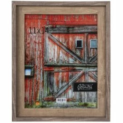 Two-Tone Barnwood Wall Frame