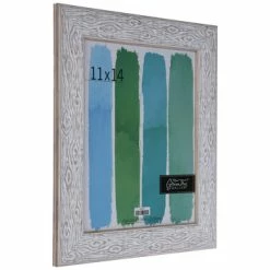 Discount ✨ White Gnarled Wood Look Wall Frame 🌟 -Scotch Shop 350Wx350H 1969021 a 0820 px