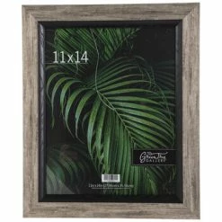 Best Pirce 🔥 Silver & Black Slanted Wall Frame ⌛