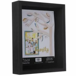 Brand new 👍 Wood Shadow Box - 11" X 14" 🔥