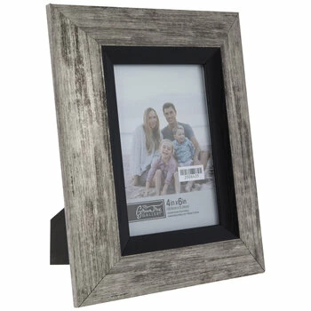 Silver & Black Angled Frame 3 Silver & Black Angled Frame