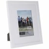 Matte White Stepped Frame