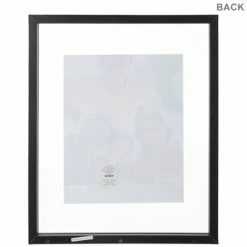 Black Wood Float Wall Frame -Scotch Shop 350Wx350H 2021103 c 0522