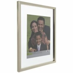 Gold Wood Float Wall Frame -Scotch Shop 350Wx350H 2021160 b 0521 PX