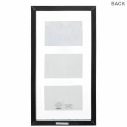 Black Wood Float Collage Wall Frame -Scotch Shop 350Wx350H 2021210 c 0821 PX