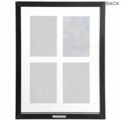 Black Wood Float Collage Wall Frame -Scotch Shop 350Wx350H 2021228 c 0521 px