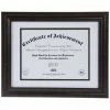 Brushed Bronze Beveled Document Frame - 11" X 8 1/2" -Scotch Shop 350Wx350H 2024248 0421 px