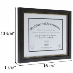 Two Tone Document Frame - 11" X 8 1/2" -Scotch Shop 350Wx350H 2024396 a 0421 PX