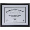 Black Flat Document Frame - 11" X 8 1/2" -Scotch Shop 350Wx350H 2025526 0421 PX