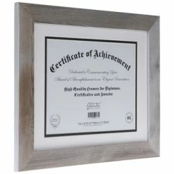 Gray Barnwood Document Frame - 11" X 8 1/2" -Scotch Shop 350Wx350H 2025559 b 0421 PX