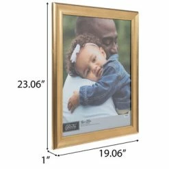 Brand new 👍 Antique Gold Stepped Wall Frame - 16" X 20" 🤩 -Scotch Shop 350Wx350H 2031755 a 0722