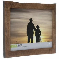Promo ✨ Rough Edge Wood Wall Frame ⭐ -Scotch Shop 350Wx350H 2032050 b 0421 px