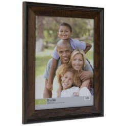 Dark Walnut Beveled Wood Wall Frame -Scotch Shop 350Wx350H 2032118 b 0421 px