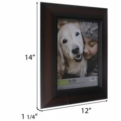 Cheap 😉 Brown Slanted Wood Wall Frame - 8" X 10" 💯 -Scotch Shop 350Wx350H 2034502 a 0421 PX