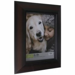 Cheap 😉 Brown Slanted Wood Wall Frame - 8" X 10" 💯 -Scotch Shop 350Wx350H 2034502 b 0421 PX