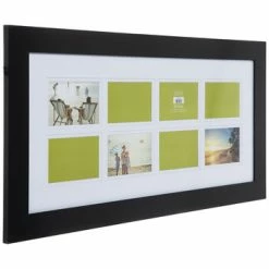 Black Wood Collage Wall Frame -Scotch Shop 350Wx350H 2060374 b 1121 PX