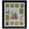 Black Wood Collage Wall Frame -Scotch Shop 350Wx350H 2060382 0921 px