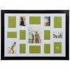 Black Wood Collage Wall Frame