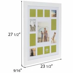 White Wood Collage Wall Frame -Scotch Shop 350Wx350H 2060424 a 0921 px