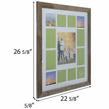 Barnwood Collage Wall Frame 4 Barnwood Collage Wall Frame - Image 2