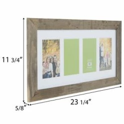 Gray Barnwood Collage Wall Frame -Scotch Shop 350Wx350H 2060580 a 0821 PX