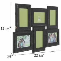 Barnwood Collage Wall Frame -Scotch Shop 350Wx350H 2060614 a 0821 PX