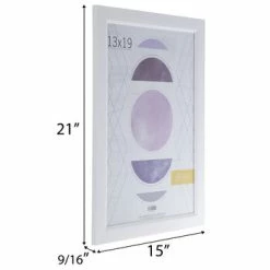 New ✔️ White Angled Wall Frame - 13" X 19" ✨ -Scotch Shop 350Wx350H 2066280 a 0621 PX