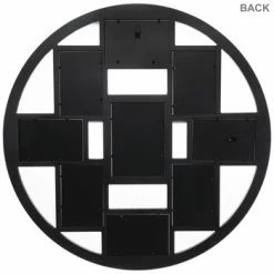 Best deal 🎉 Black Circle Wood Collage Wall Frame ⌛ -Scotch Shop 350Wx350H 2066322 c 0621 PX