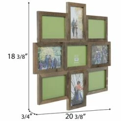 Barnwood Huddle Collage Wall Frame -Scotch Shop 350Wx350H 2066389 a 0821 PX