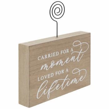 Loved For A Lifetime Wood Photo Clip 4 Loved For A Lifetime Wood Photo Clip - Image 2