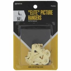 Elite Picture Hangers With Nails