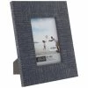 Navy Distressed Wood Frame