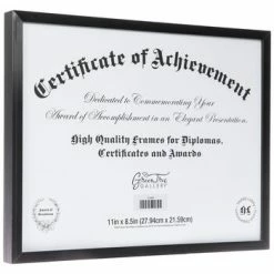 Top 10 😍 Black Metal Document Frame - 11" X 8 1/2" 🌟 -Scotch Shop 350Wx350H 2158962 b 0722