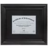 Flash Sale 🥰 Black Matted Scoop Document Frame - 8 1/2" X 11" 😀 -Scotch Shop 350Wx350H 2167419 0822